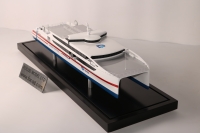 custom made model of 74米双体客轮